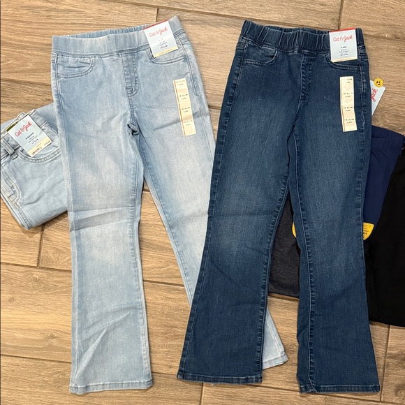 New Cat & Jack Kids' Jeans and leggings 6 piece bundle. Sz Large 10/12 - Picture 9 of 12